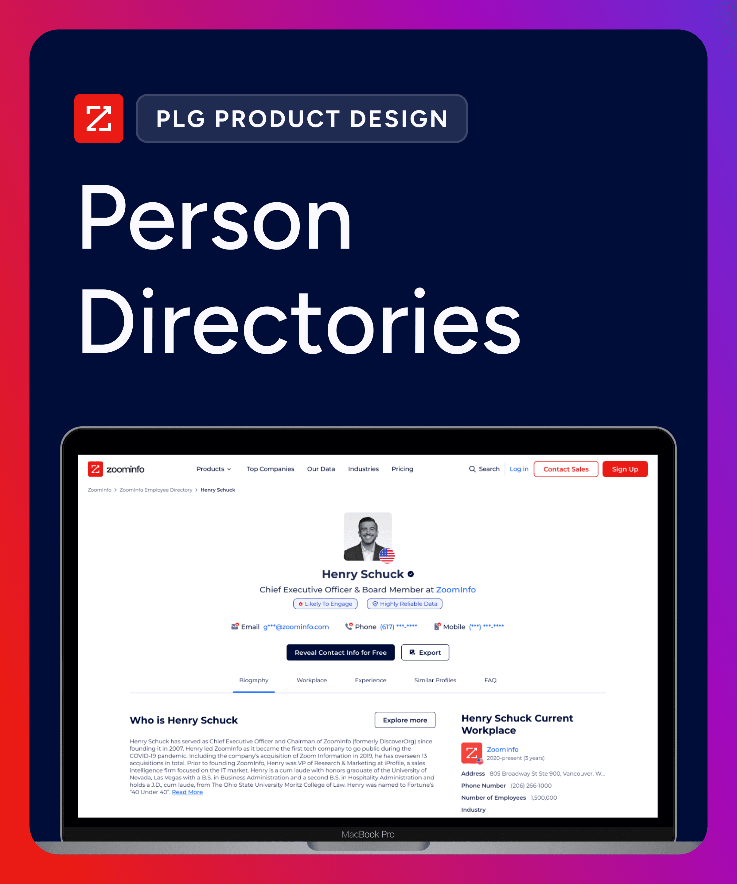 Person Directory Redesign