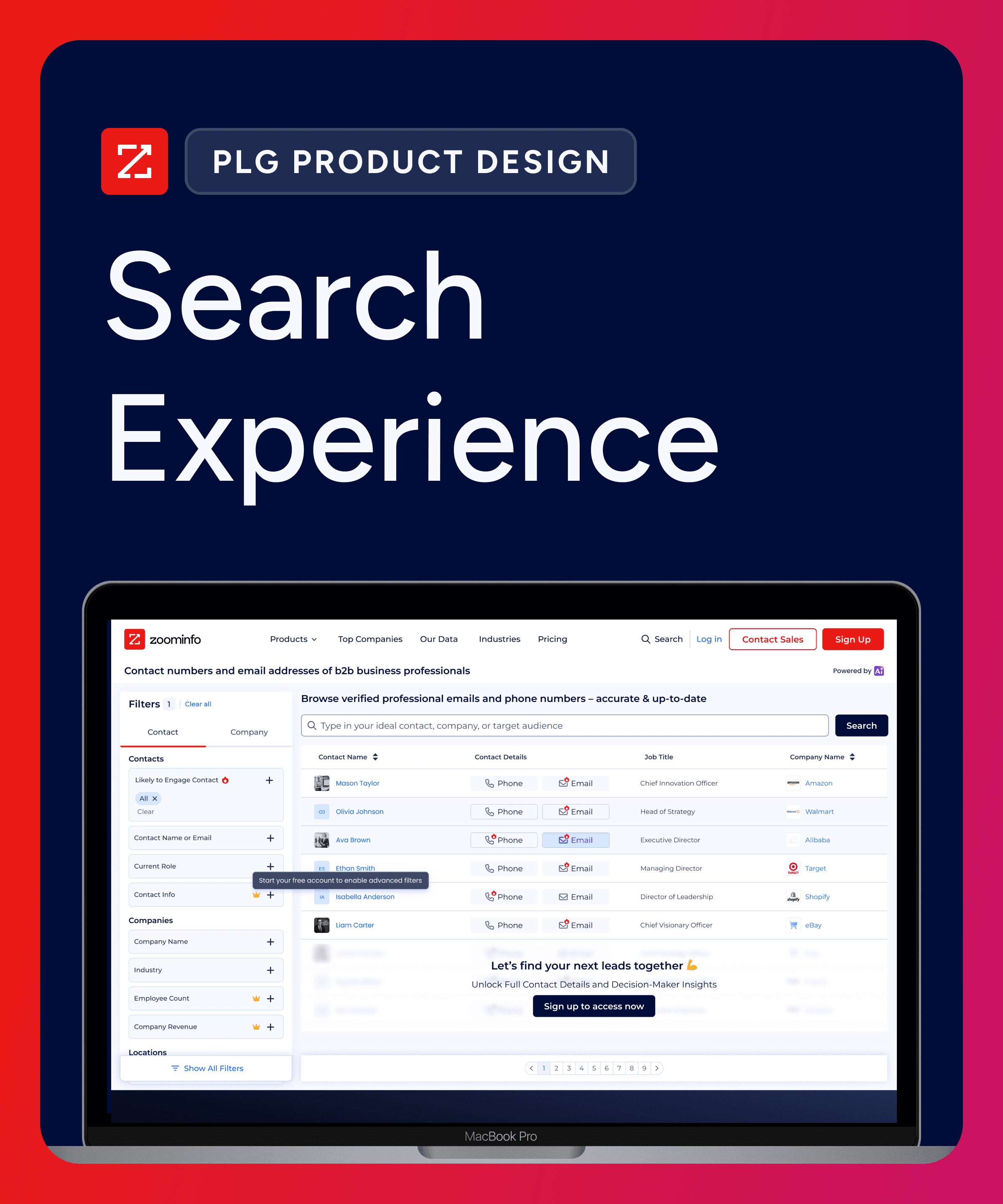 Search Experience